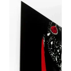 Discount Bild Glas Lady Red Lips 80X120 Bilder