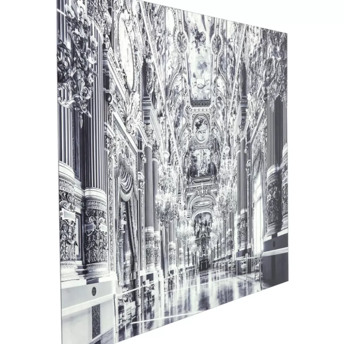 Outlet Bild Glas Metallic Versailles 180X120Cm Bilder