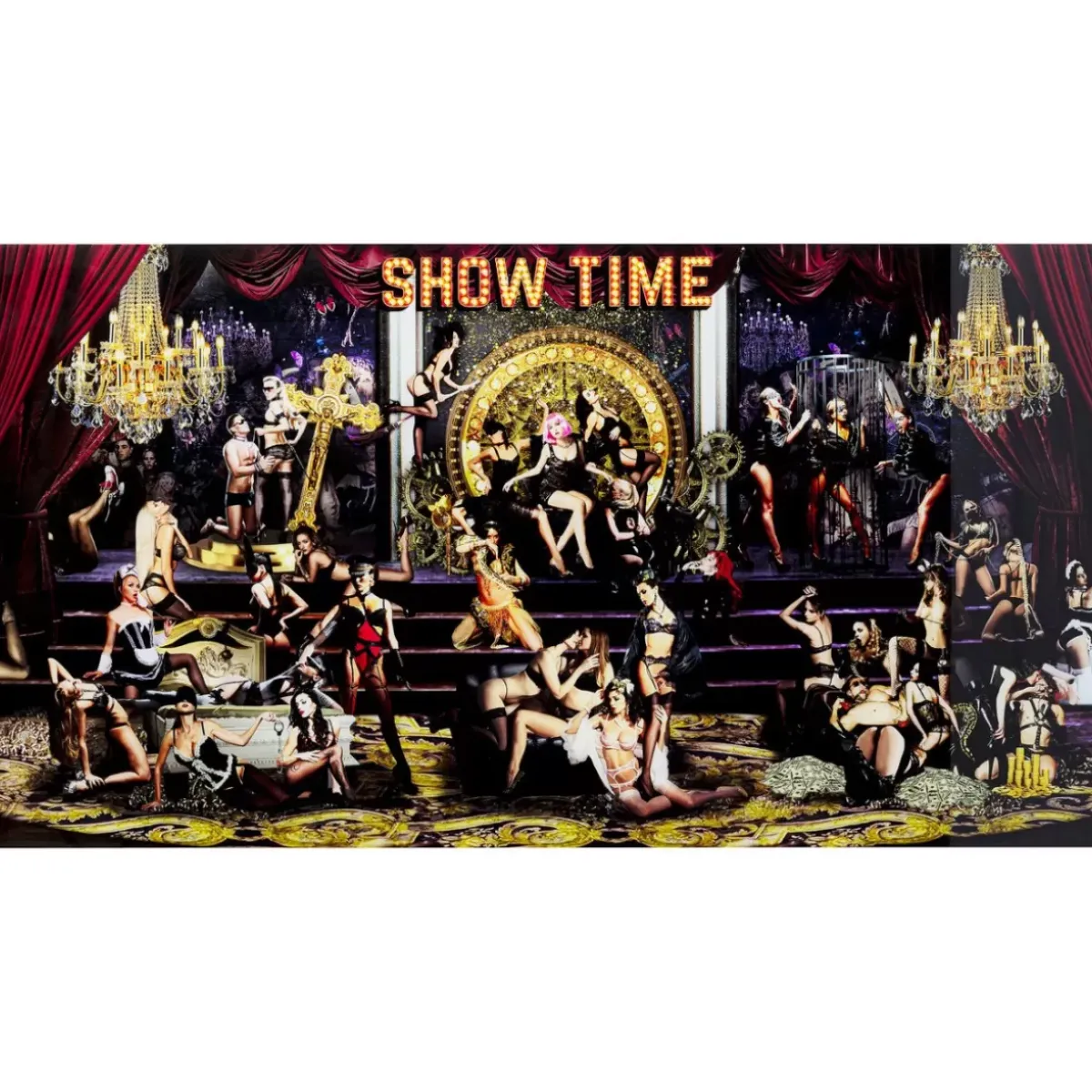 Sale Bild Glas Showtime 180X90Cm Bilder