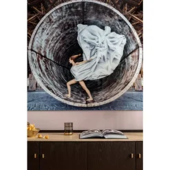 Outlet Bild Glas Time Traveller 120X180 Bilder