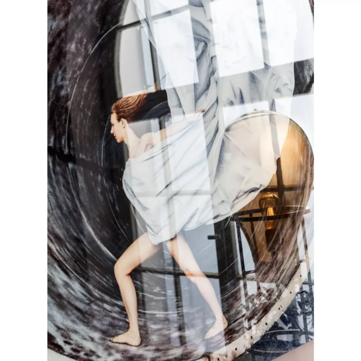 Outlet Bild Glas Time Traveller 120X180 Bilder