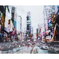 Discount Bild Glas Times Square Move 70X90Cm Bilder