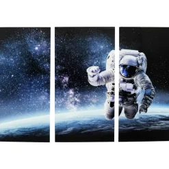 Discount Bild Glas Triptychon Man In Space 160X240 Bilder