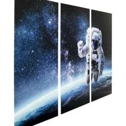 Discount Bild Glas Triptychon Man In Space 160X240 Bilder