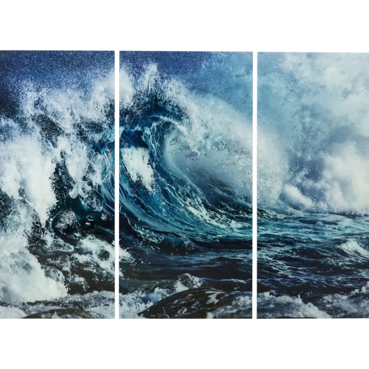 Online Bild Glas Triptychon Wave 240X160Cm (3/Set) Bilder