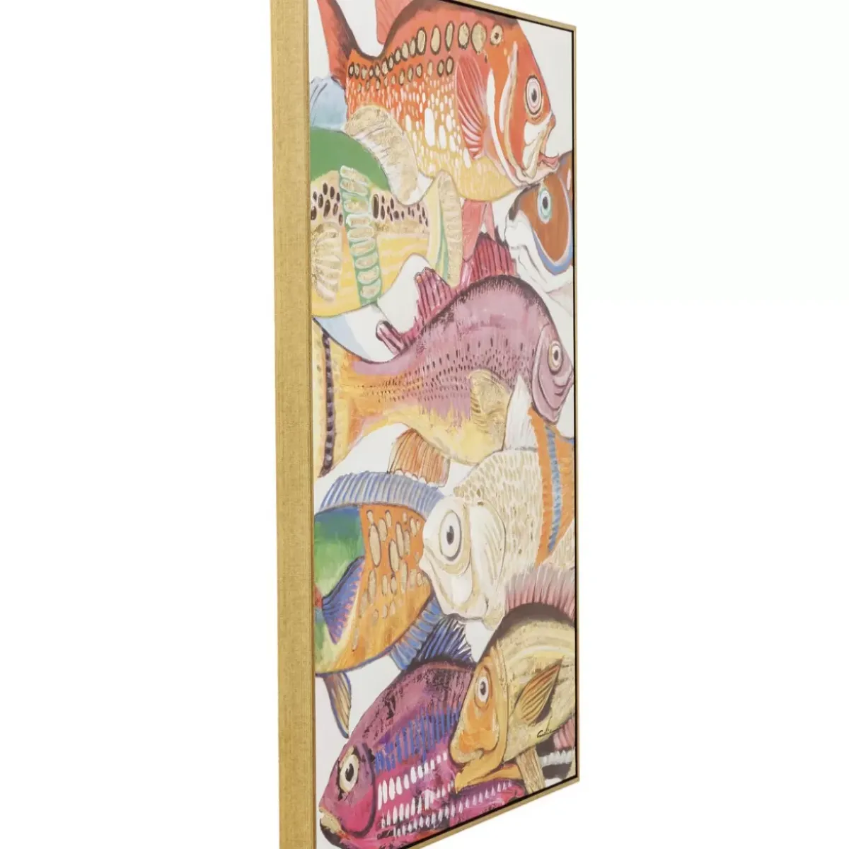 Discount Bild Touched Fish Meeting One 100X75Cm Bilder