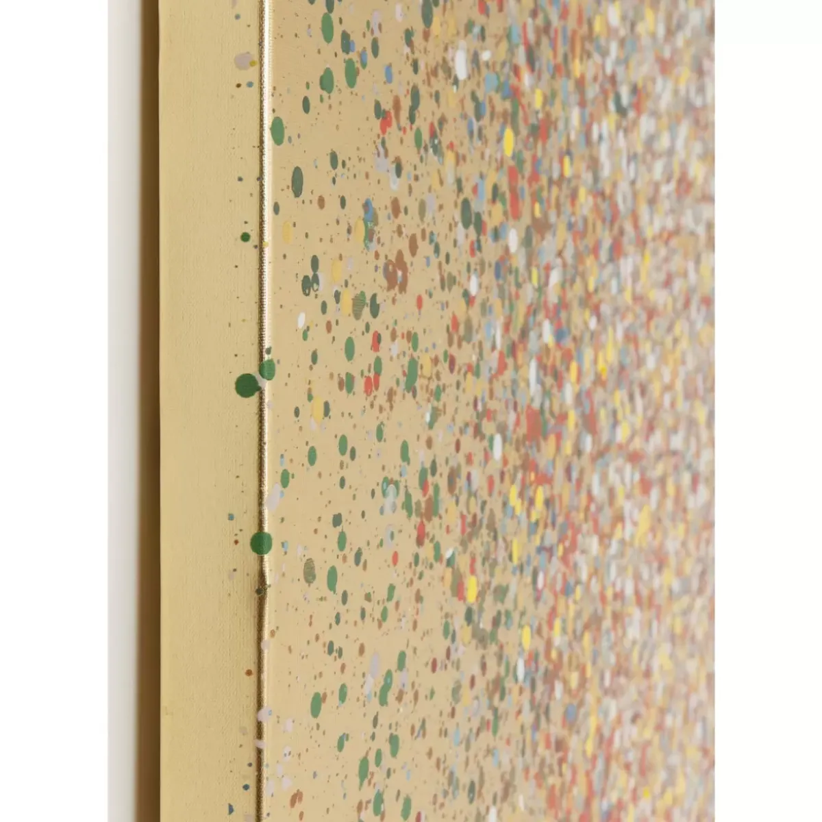 Bild Touched Flower Boat Gold Rot 80X100Cm Bilder