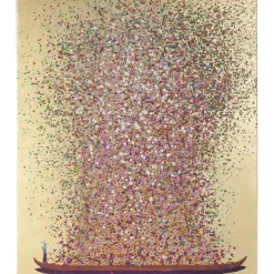 Discount Bild Touched Flower Boat Gold Pink 160X120Cm Bilder