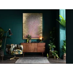 Discount Bild Touched Flower Boat Gold Pink 160X120Cm Bilder