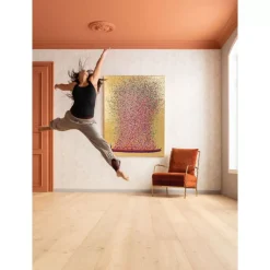 Discount Bild Touched Flower Boat Gold Pink 160X120Cm Bilder