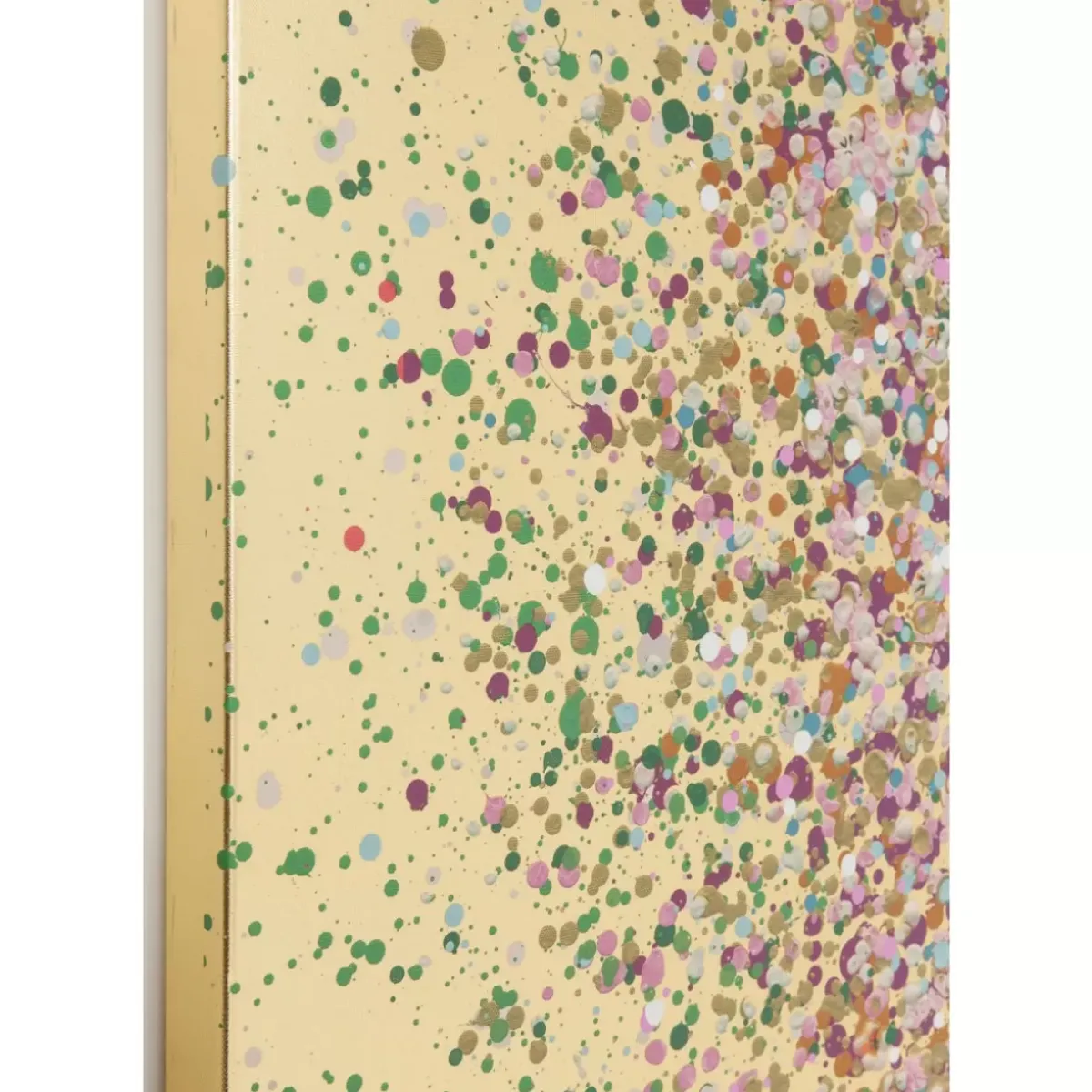 Outlet Bild Touched Flower Boat Gold Pink 100X80Cm Bilder