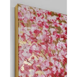 Online Bild Touched Flower Couple Gold Pink 100X80 Bilder