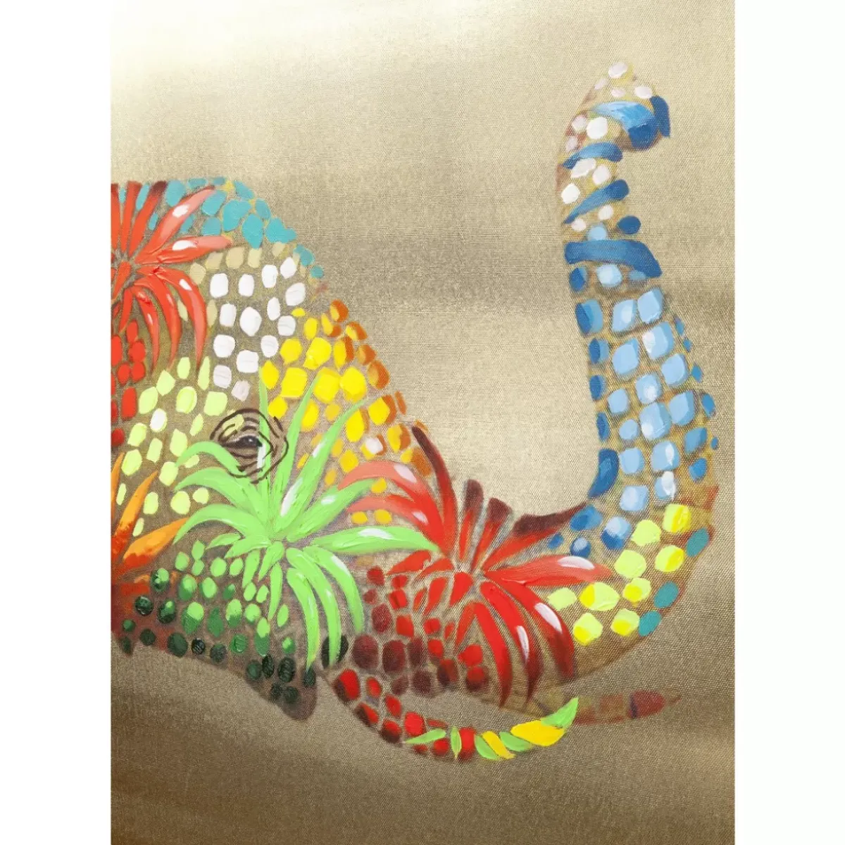 Online Bild Touched Flower Elefant 90X120Cm Bilder