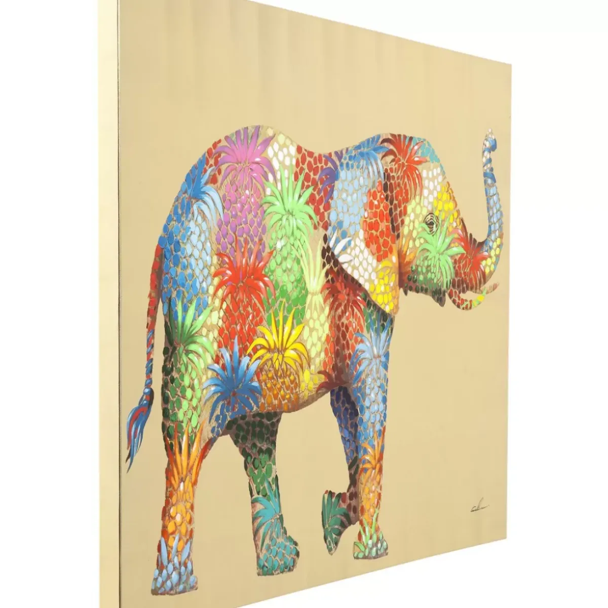 Online Bild Touched Flower Elefant 90X120Cm Bilder