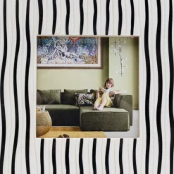 Clearance Bilderrahmen Black Stripes 17X17Cm Deko & Geschenkartikel