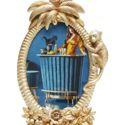 Hot Bilderrahmen Climbing Monkey Gold 17X26Cm Deko & Geschenkartikel