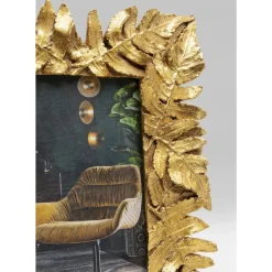 Outlet Bilderrahmen Gold Leaves Deko & Geschenkartikel