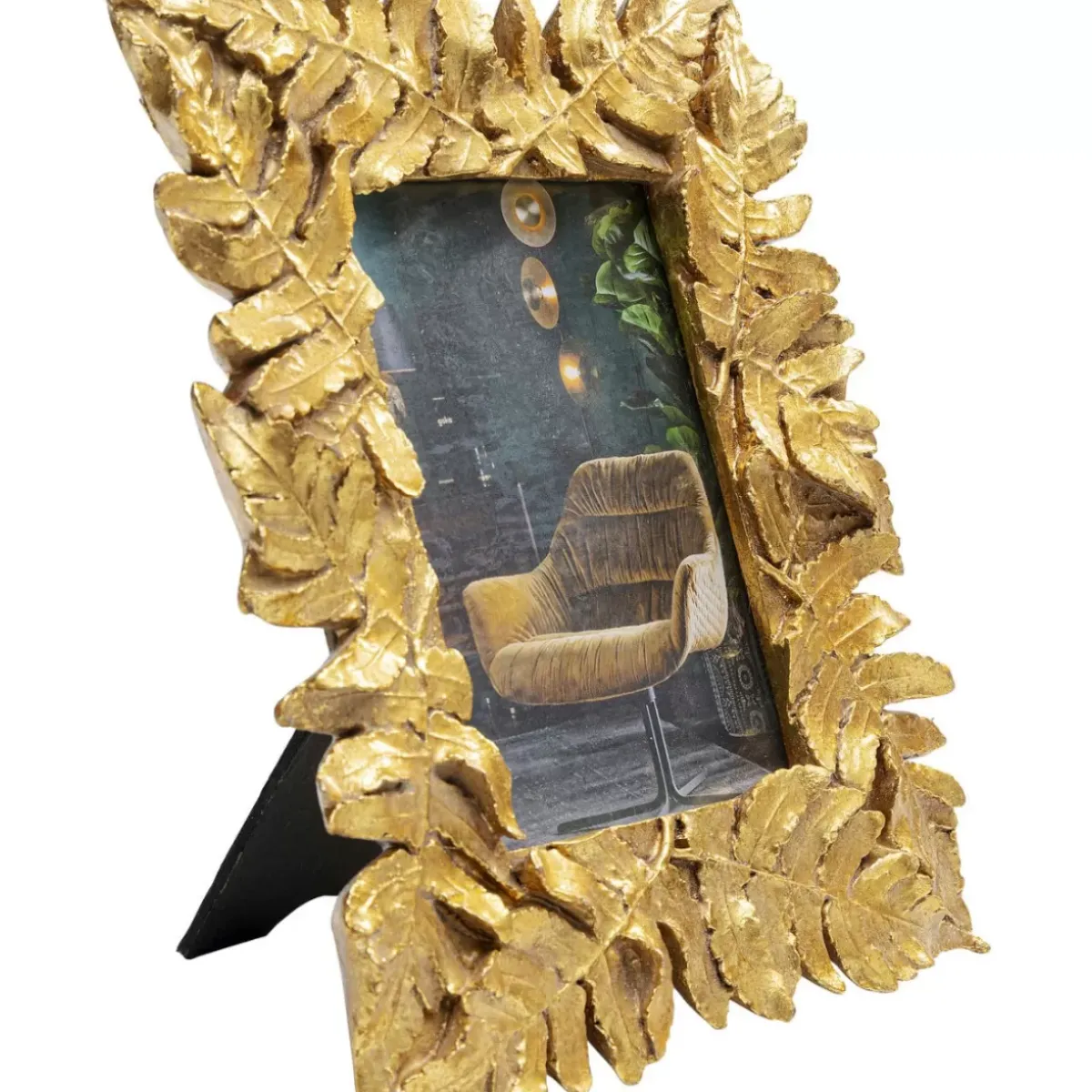 Outlet Bilderrahmen Gold Leaves Deko & Geschenkartikel