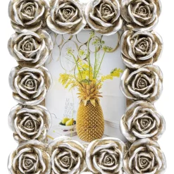 Hot Bilderrahmen Romantic Rose Silber 11X13Cm Deko & Geschenkartikel