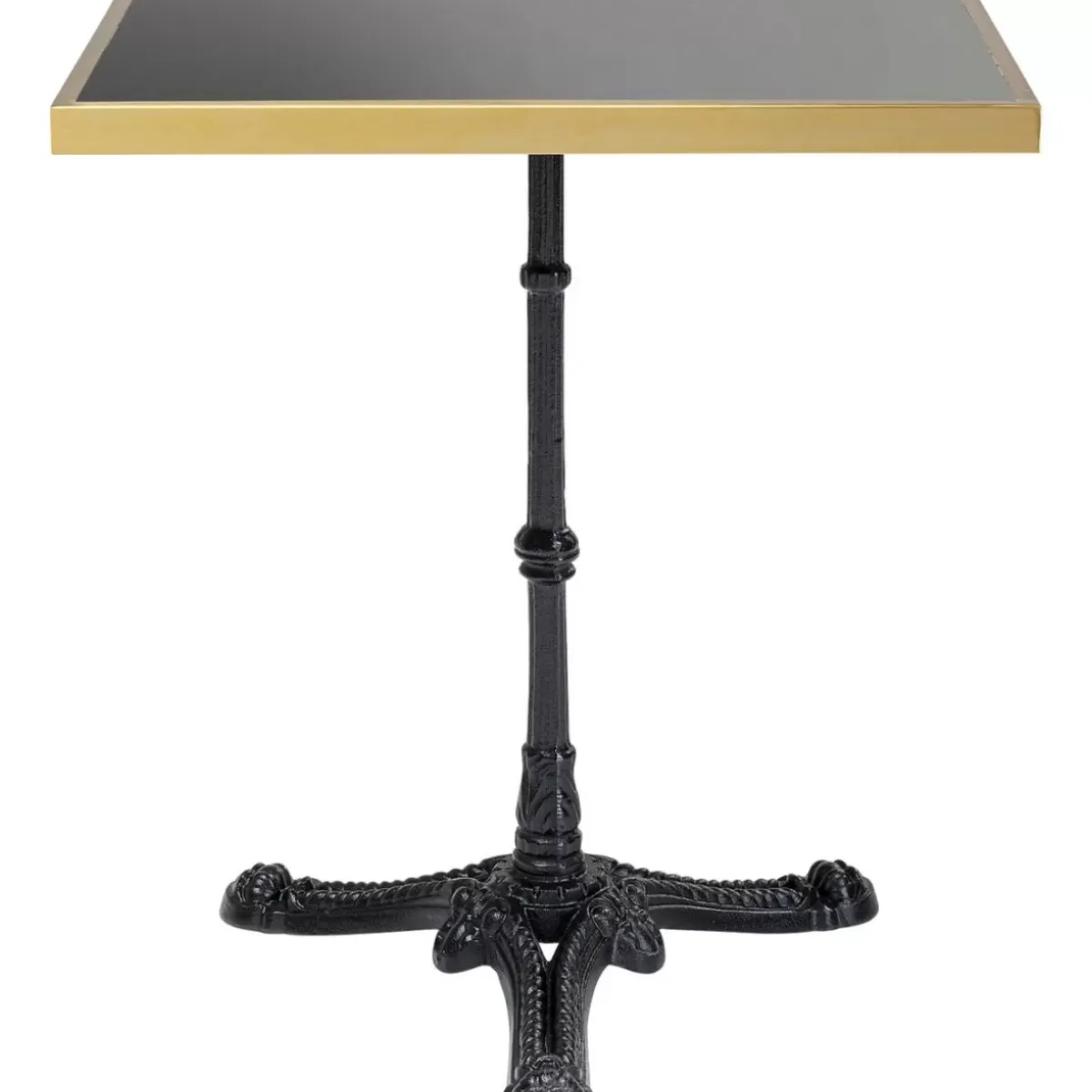 New Bistrotisch Kaffeehaus Rim Square Schwarz 60X60 Tische