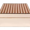 New Box Elegant Bronze 21X10Cm Aufbewahrung & Ordnung