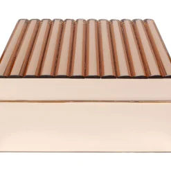 New Box Elegant Bronze 21X10Cm Aufbewahrung & Ordnung