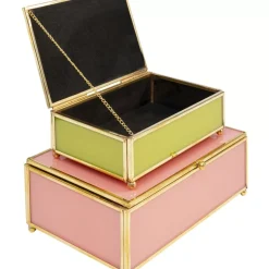 Hot Box Neomi Grun Pink (2/Set) Aufbewahrung & Ordnung