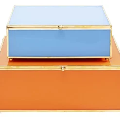 Best Box Neomi Orange Blau (2/Set) Aufbewahrung & Ordnung
