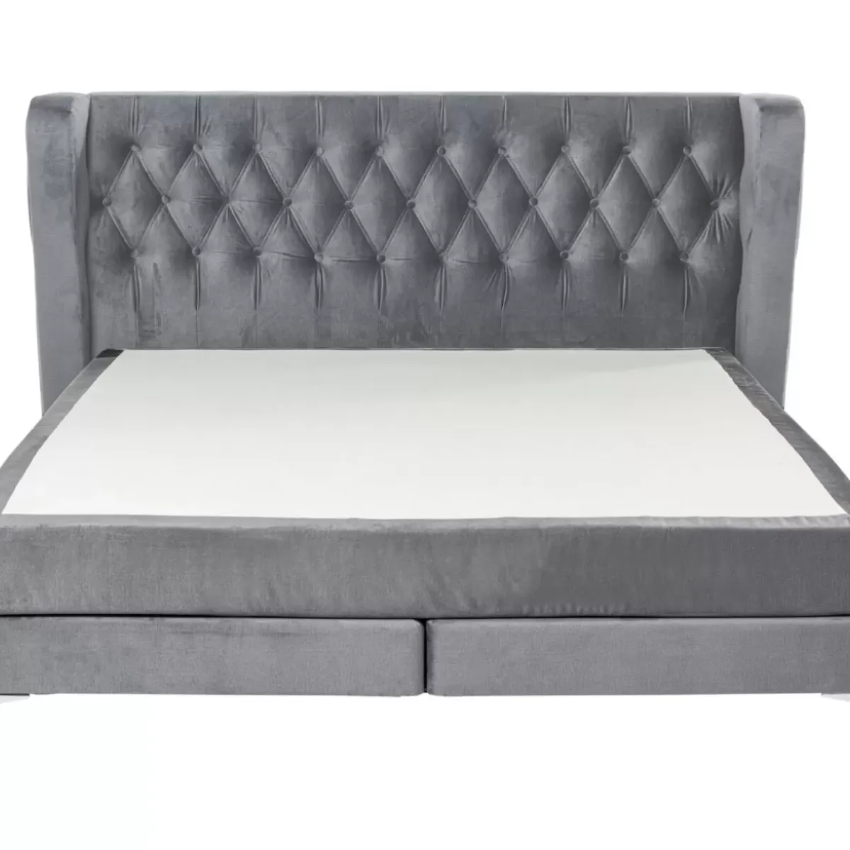 Online Boxspringbett Benito Moon Grau 160X200Cm Betten