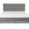 Boxspringbett Benito Star Grau 160X200Cm Betten