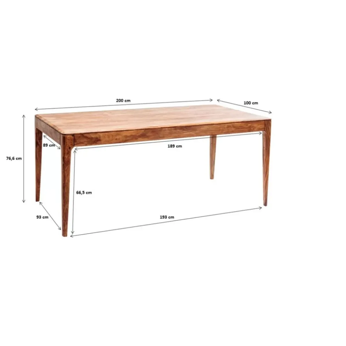 Online Brooklyn Nature Tisch 200X100Cm Tische