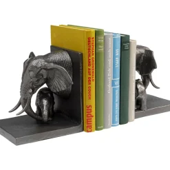 Sale Buchstutze Elephant Family (2/Set) Deko & Geschenkartikel