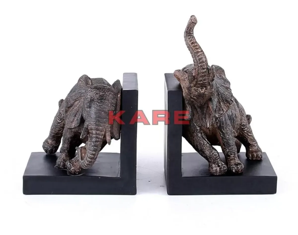 Buchstutze Elephants 25 (2/Set) Deko & Geschenkartikel