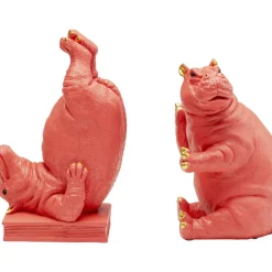 Hot Buchstutze Hippo Pink (2/Set) Deko & Geschenkartikel
