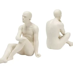 Online Buchstutze Meditating Man (2/Set) Deko & Geschenkartikel