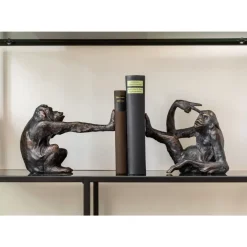 Best Buchstutze Monkey (2/Set) Deko & Geschenkartikel