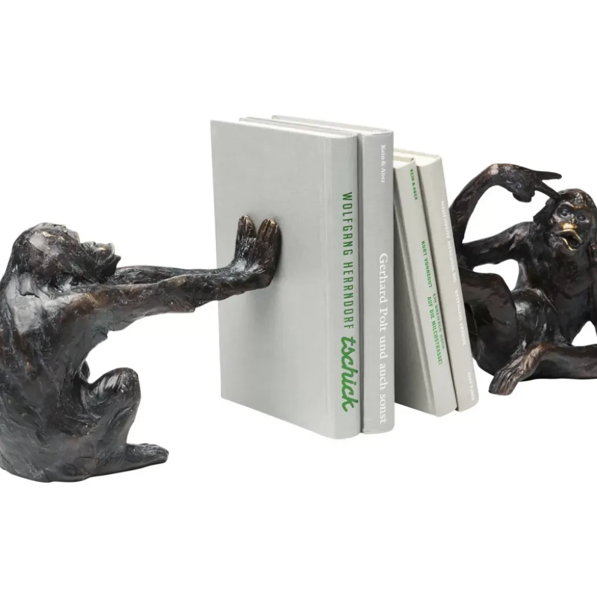 Best Buchstutze Monkey (2/Set) Deko & Geschenkartikel