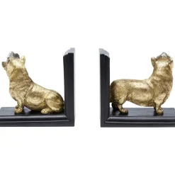 Hot Buchstutze Royal Standing Corgi (2/Set) Deko & Geschenkartikel