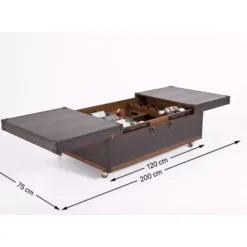 Outlet Couchtisch Bar Globetrotter 120X75Cm Tische