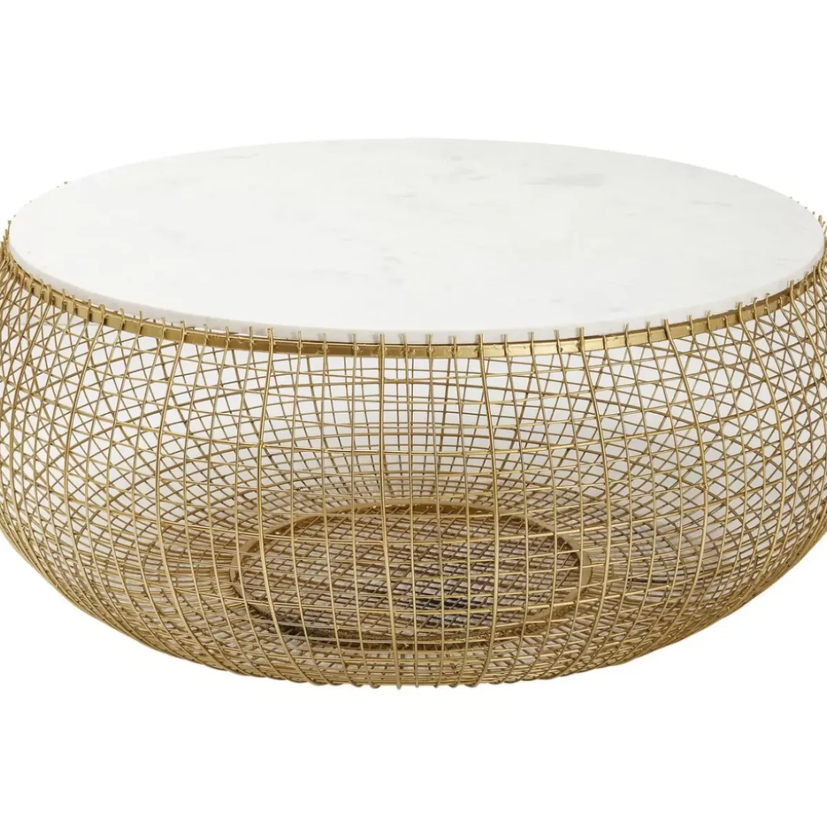 Best Couchtisch Cesta Marmor Gold O100Cm Tische