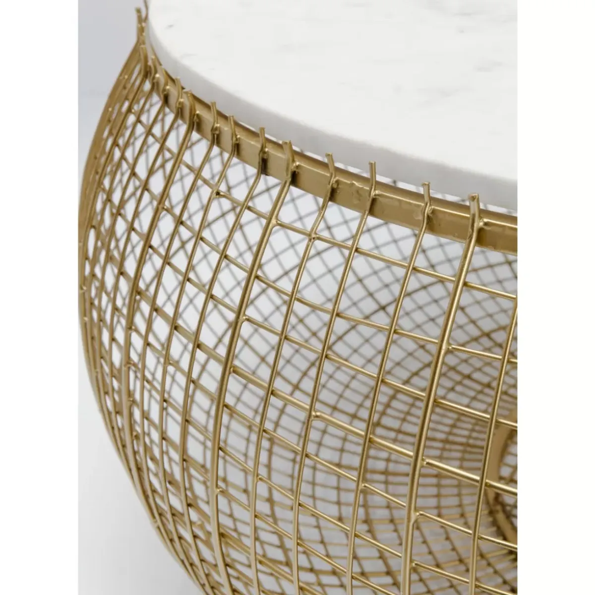 Best Couchtisch Cesta Marmor Gold O100Cm Tische