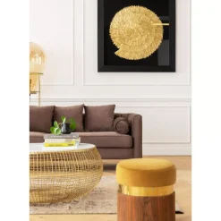 Best Couchtisch Cesta Marmor Gold O100Cm Tische