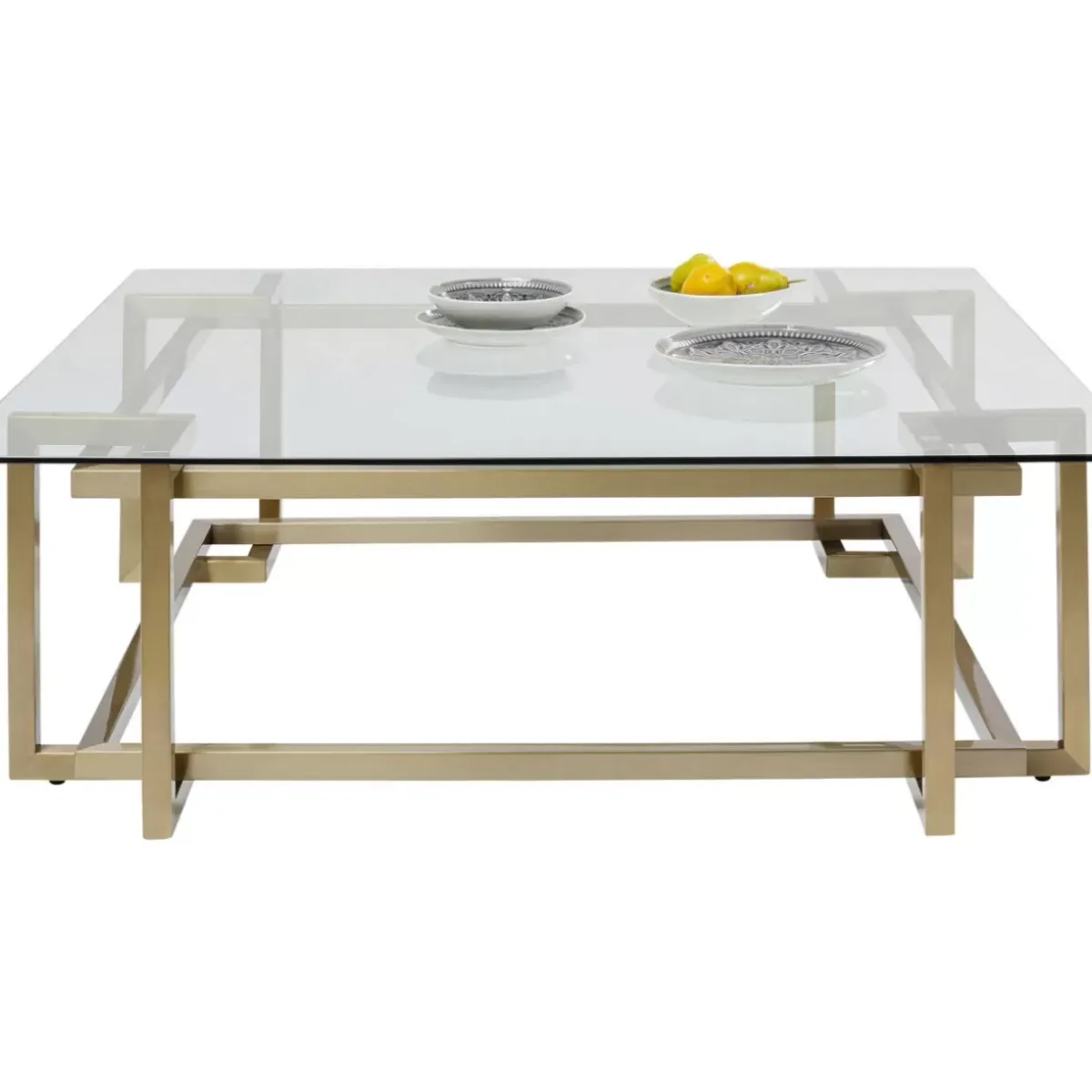 Outlet Couchtisch Clara Gold 120X120 Tische