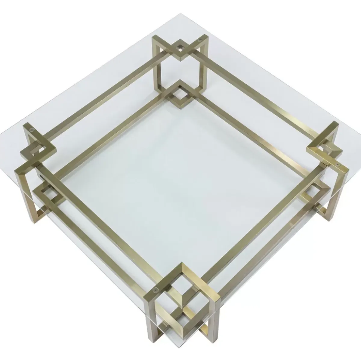 Outlet Couchtisch Clara Gold 120X120 Tische
