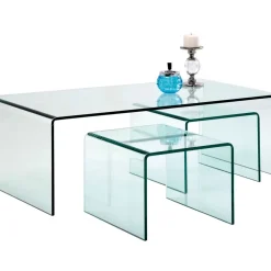 Outlet Couchtisch Clear Club (3/Set) Tische
