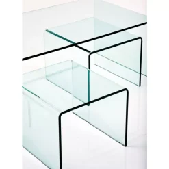 Outlet Couchtisch Clear Club (3/Set) Tische