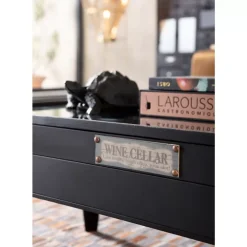 Couchtisch Collector Schwarz 122X55Cm Tische