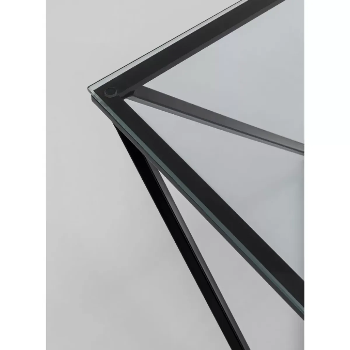 Discount Couchtisch Cristallo Schwarz 80X80Cm Tische