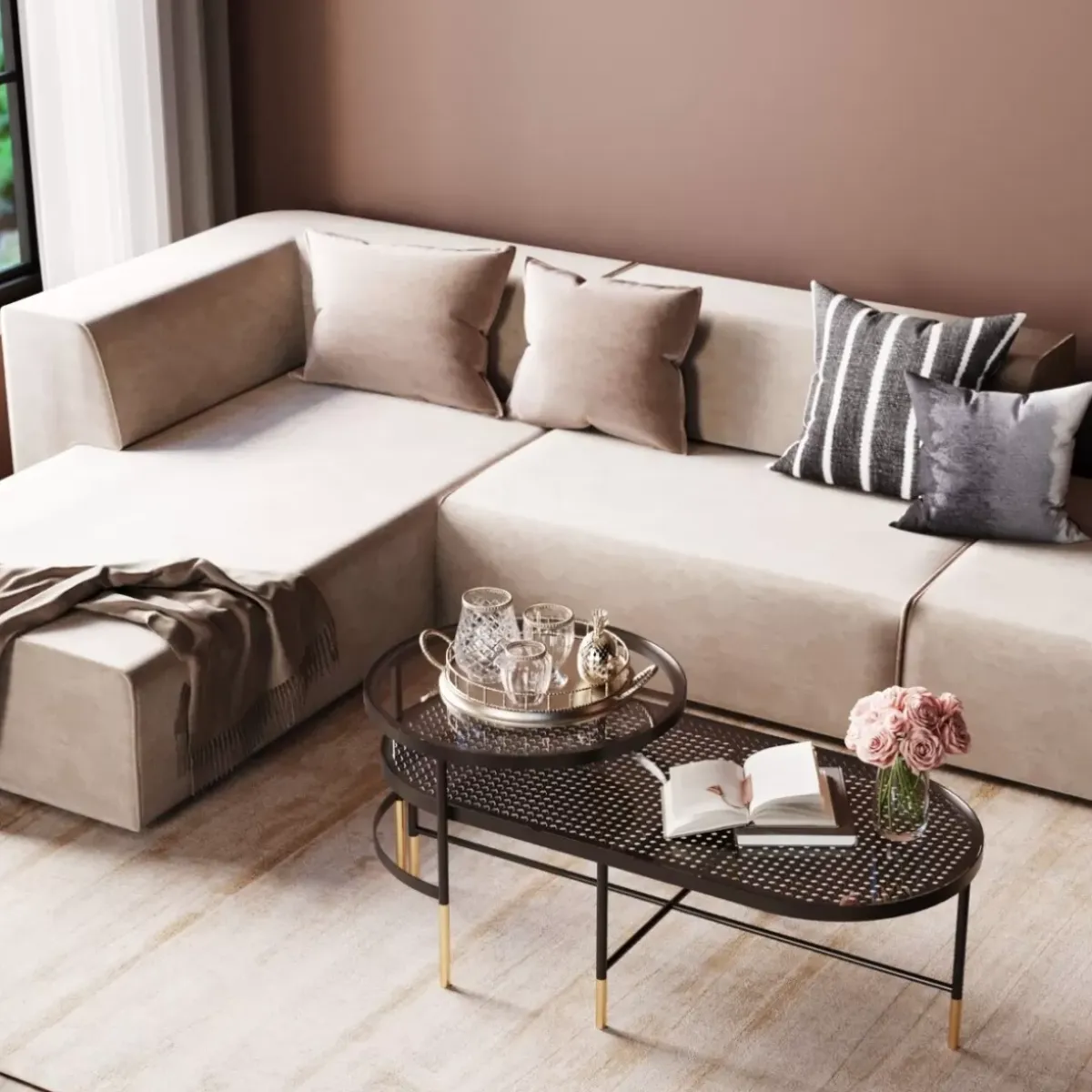 Best Couchtisch Fence (2/Set) Tische