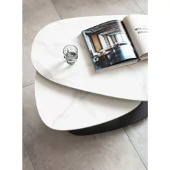 Hot Couchtisch Franklin Weis 150X58Cm Tische